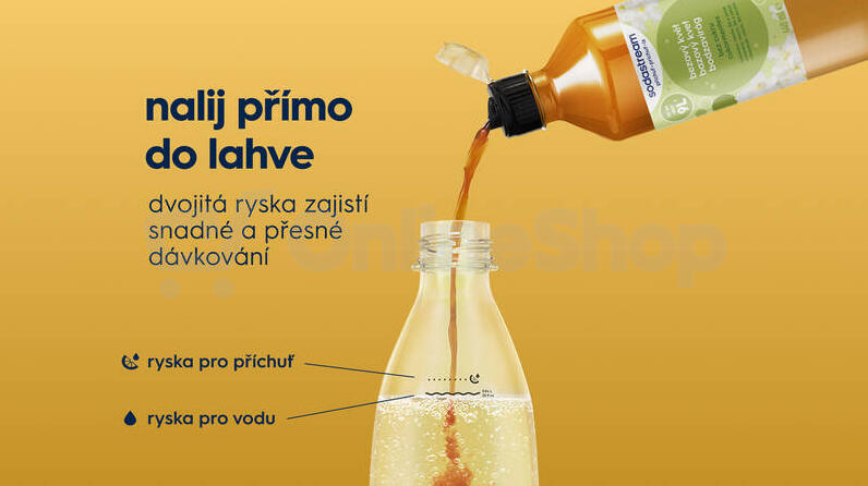 Příchuť Bezinka Zero 440ml DC SodaStream