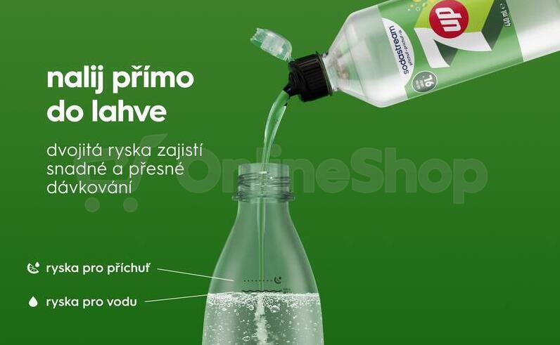 Příchuť SodaStream Příchuť 7UP 440 ml DC SODASTRE