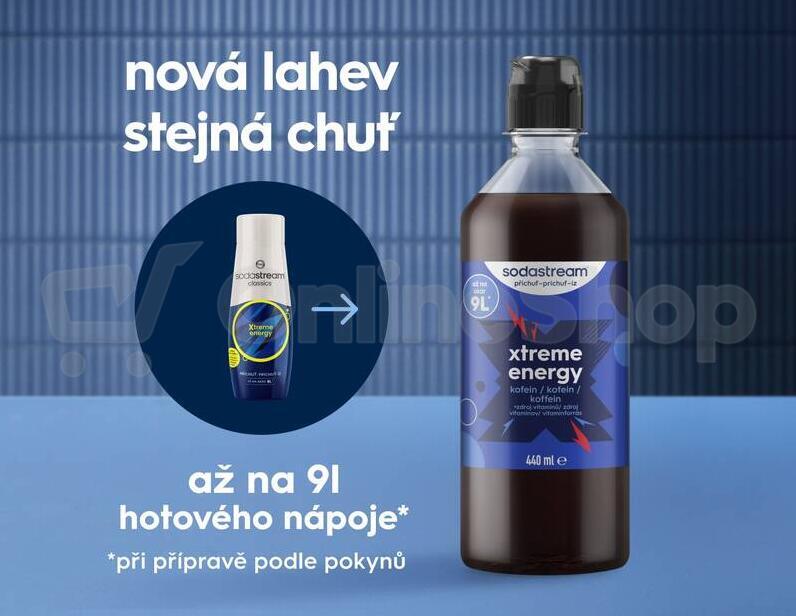 Příchuť SodaStream Příchuť Energy 440 ml DC SODAS