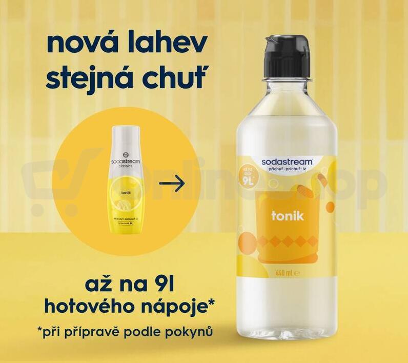 Příchuť SodaStream Příchuť TONIK 440ml DC SODASTR