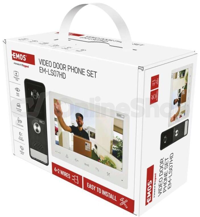Emos sada domovního videotelefonu EM-LS07HD (H2020)
