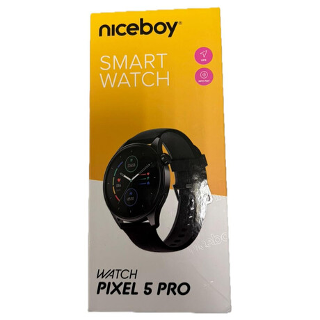 Smart hodinky Niceboy PIXEL 5 PRO Black | Skutečná fotografie prodávaného kusu | Skutečná fotografie prodávaného kusu