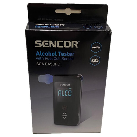 Alkohol tester Sencor SCA BA50FC | Skutečná fotografie prodávaného kusu | Skutečná fotografie prodávaného kusu
