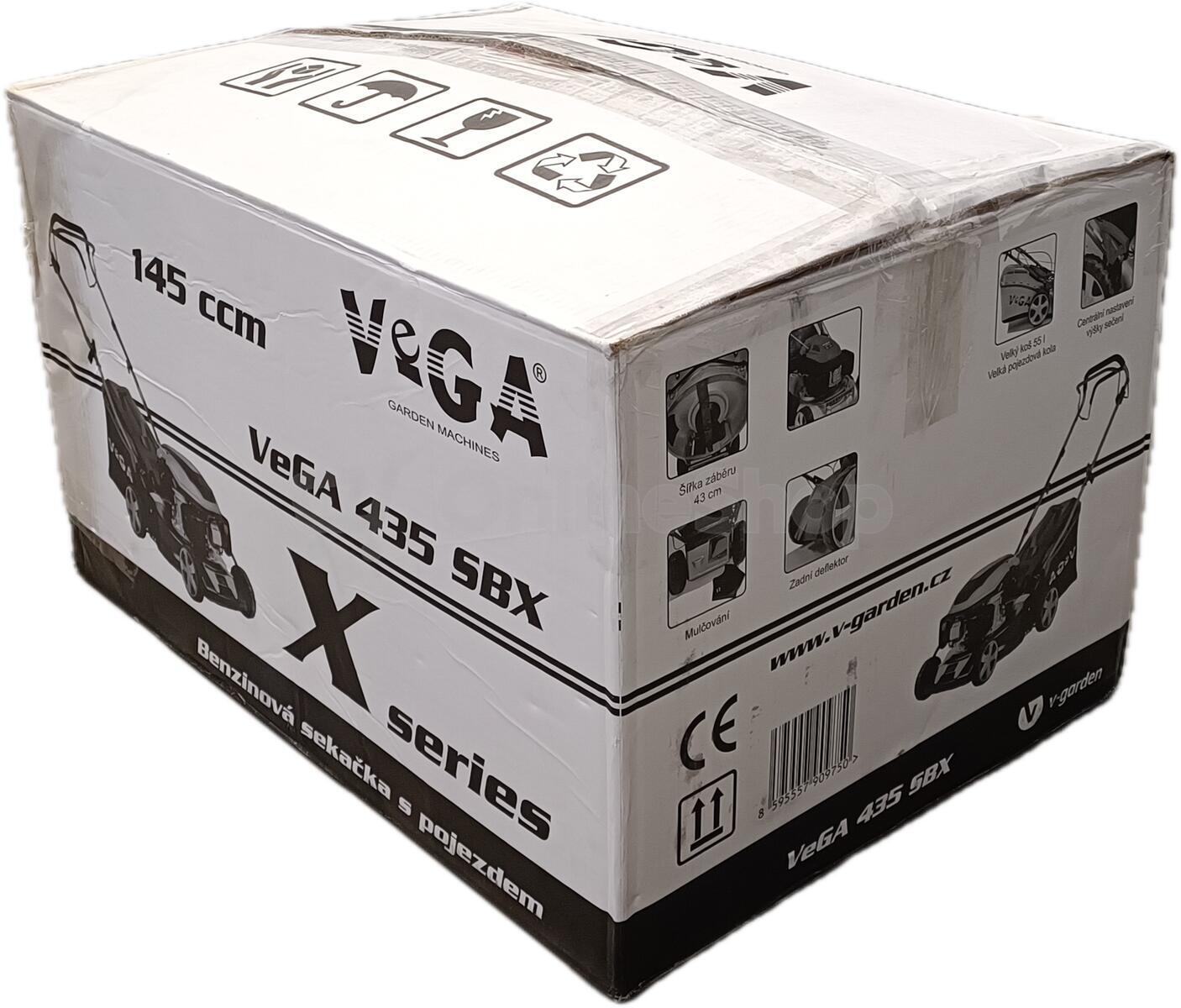 Zahradní technika VeGA 435 SBX | Skutečná fotografie prodávaného kusu