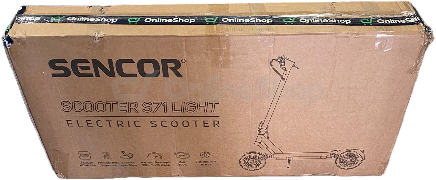 ELEKTRICKÁ KOLOBĚŽKA Sencor SCOOTER S71 LIGHT | Skutečná fotografie prodávaného kusu | Skutečná fotografie prodávaného kusu