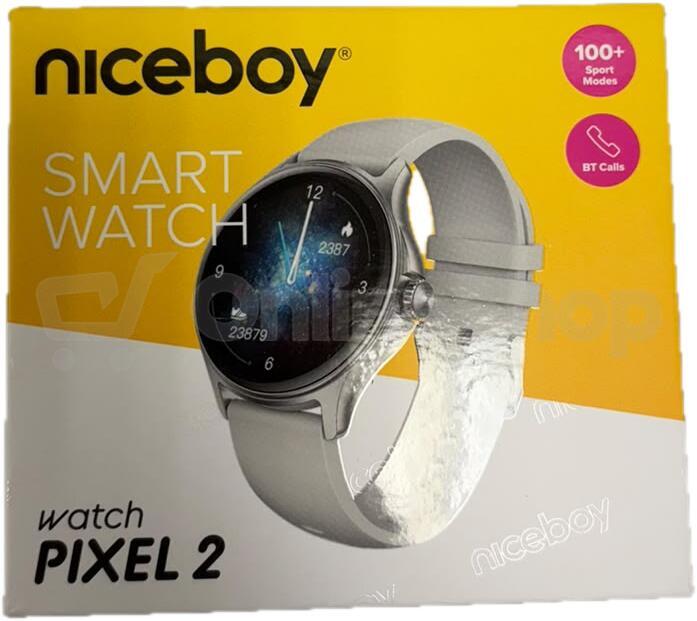 Chytré hodinky Niceboy WATCH Pixel 2 Arctic Silver | Skutečná fotografie prodávaného kusu | Skutečná fotografie prodávaného kusu | Skutečná fotografie prodávaného kusu