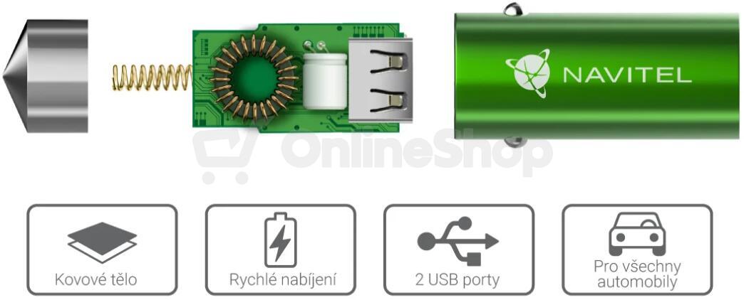 USB nabíječka Navitel UC323