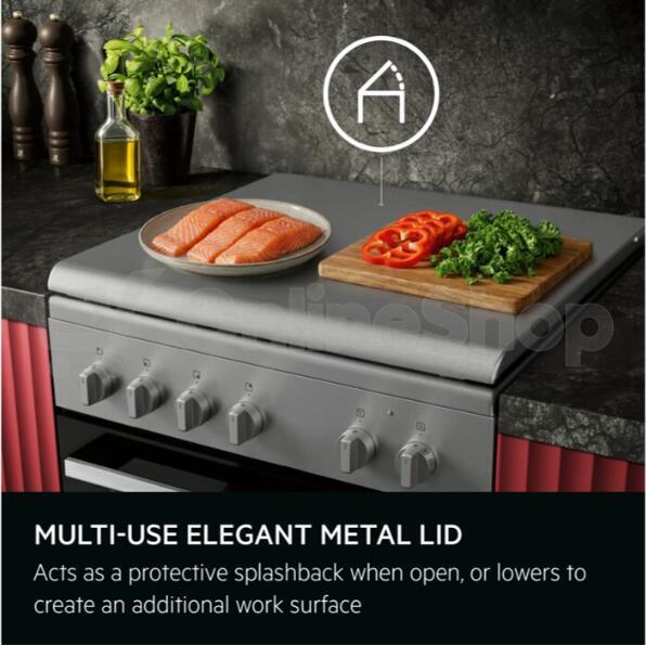 Sporák AEG CKB56490AW 6000 SteamBake