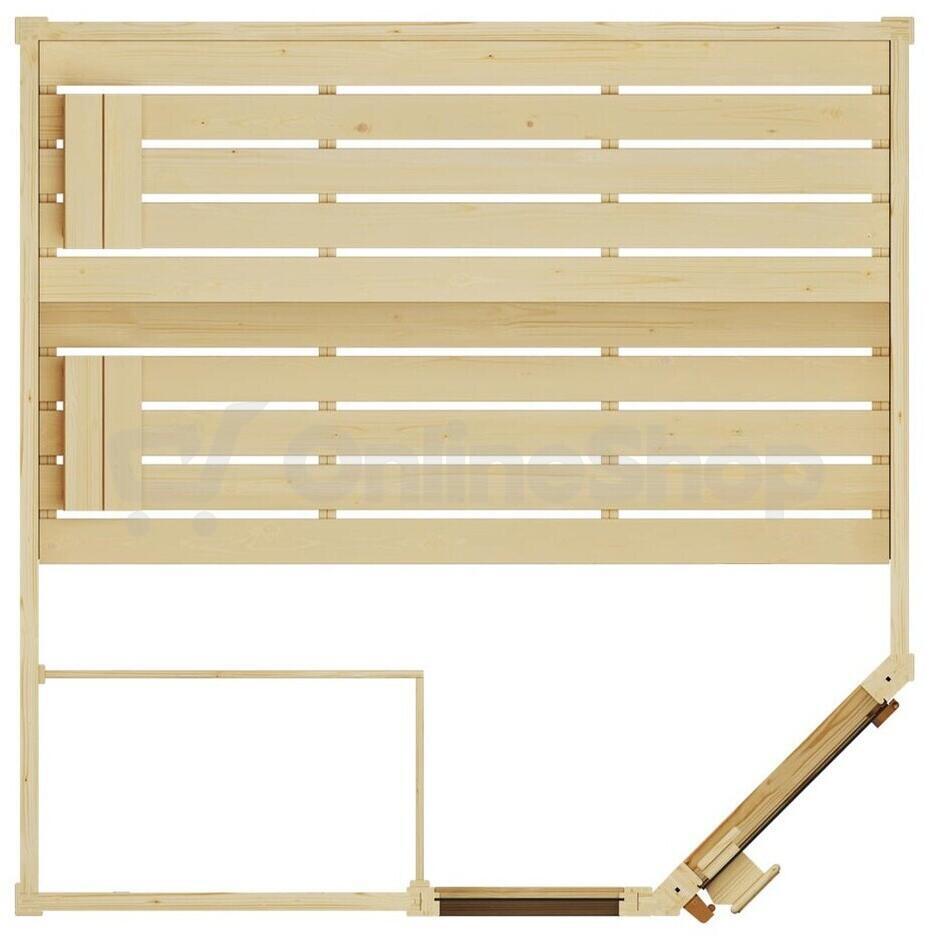 WEKA sauna VALIDA Corner 1.8