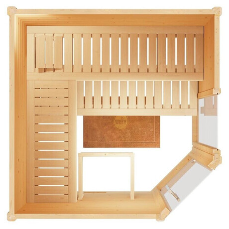 WEKA sauna CUBILIS 2