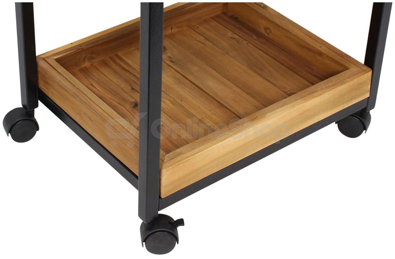 Frank Flechtwaren servírovací vozík Living-Wood