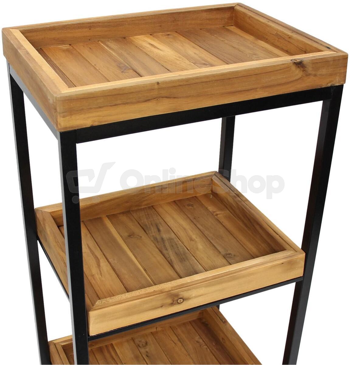 Frank Flechtwaren servírovací vozík Living-Wood