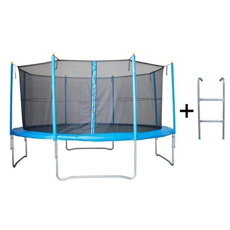 Trampolína Rulyt 366cm x 89 basic + síť, schůdky - Rulyt 366cm x&nbsp;89 basic +&nbsp;síť, schůdky (foto 1)