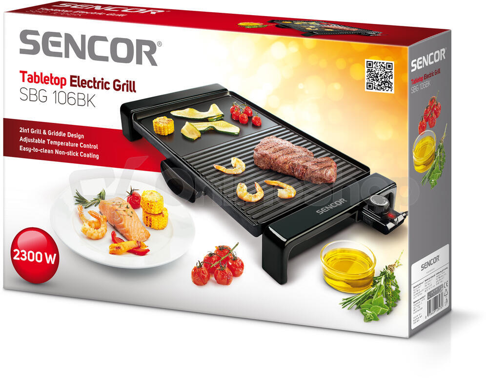 Stolní gril Sencor SBG 106BK