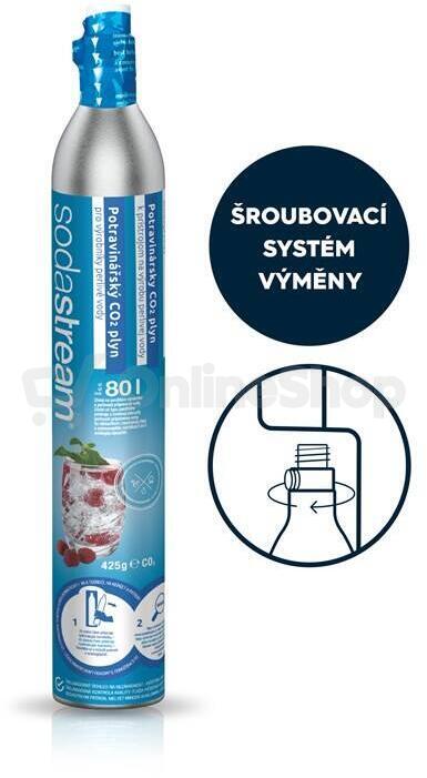 Samostatná bombička SodaStream CO2