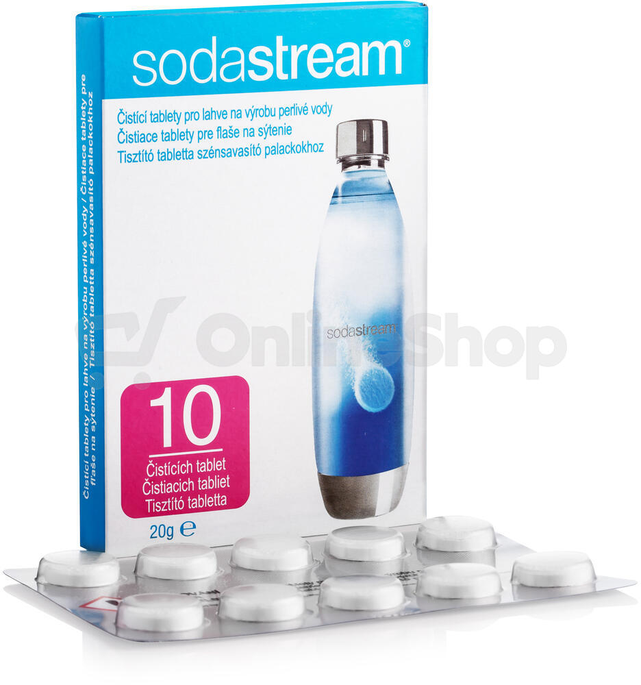 Čistící tablety pro láhve SodaStream