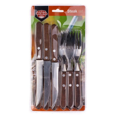 VETRO-PLUS Steakový set, 12 ks (50BBQ0005)