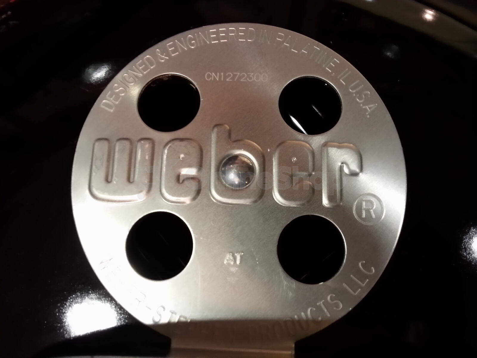 Gril Weber Classic KETTLE 47 cm 1241304, černý