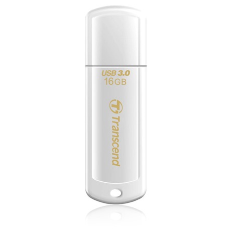 Flash USB Transcend JetFlash 730 16GB USB 3.0 - bílý