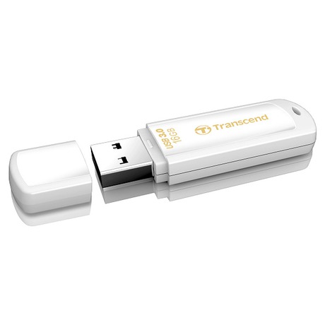Flash USB Transcend JetFlash 730 16GB USB 3.0 - bílý