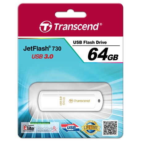 Flash USB Transcend JetFlash 730 64GB USB 3.0 - bl