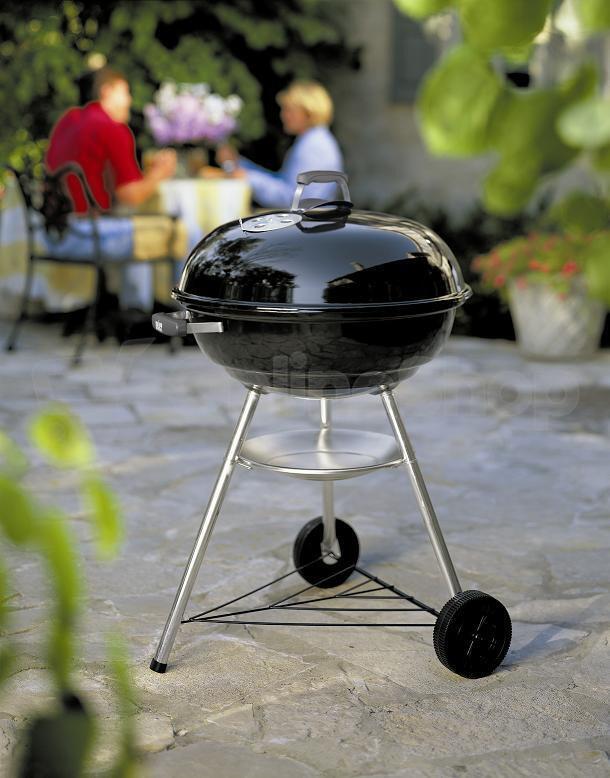 Gril Weber Compact Kettle (57 cm, černý)