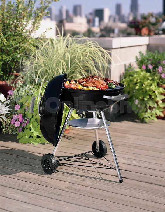Gril Weber Compact Kettle (57 cm, černý)