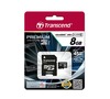 Pamov karta Transcend MicroSDHC Premium 8GB UHS-I U1 (45MB/s) + adapter