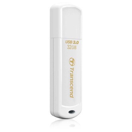 Flash USB Transcend JetFlash 730 32GB USB 3.0 - bílý