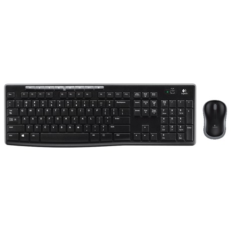 Logitech Wireless Combo MK270, CZ, černá (foto 5)