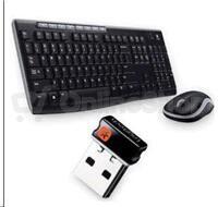 Klávesnice s myší Logitech Wireless Combo MK270, CZ, černá (920-004527)