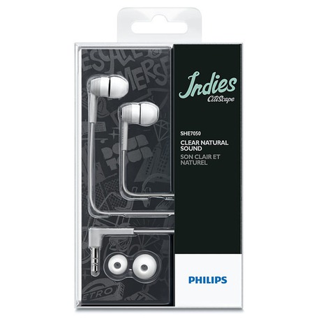 Sluchátka Philips SHE7050WT do uší - Philips SHE7050WT do&nbsp;uší (foto 3)