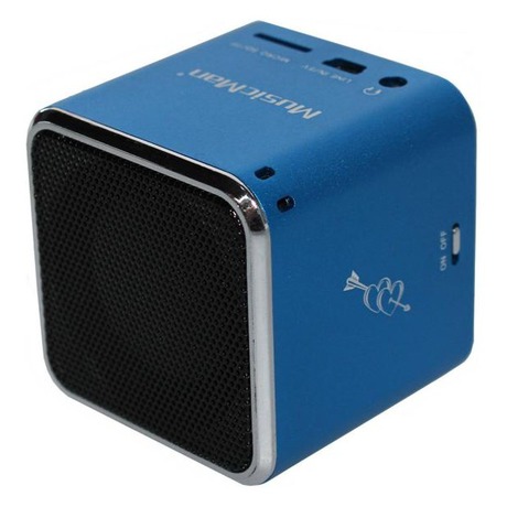Přenosný reproduktor Technaxx Mini MusicMan, modrý - Technaxx Mini MusicMan, modrý (foto 2)