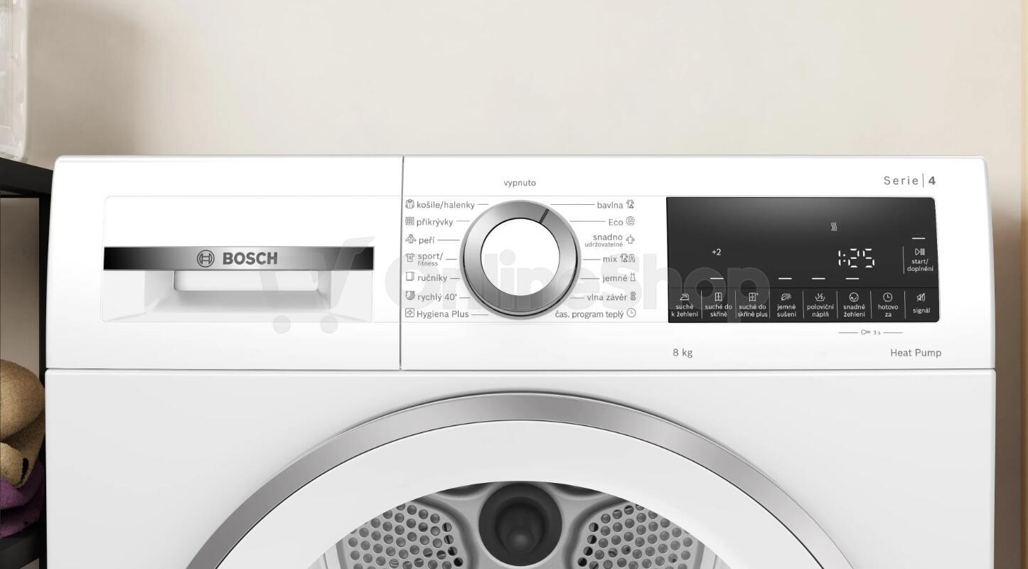 Sušička prádla Bosch WQA23200CS Serie 4