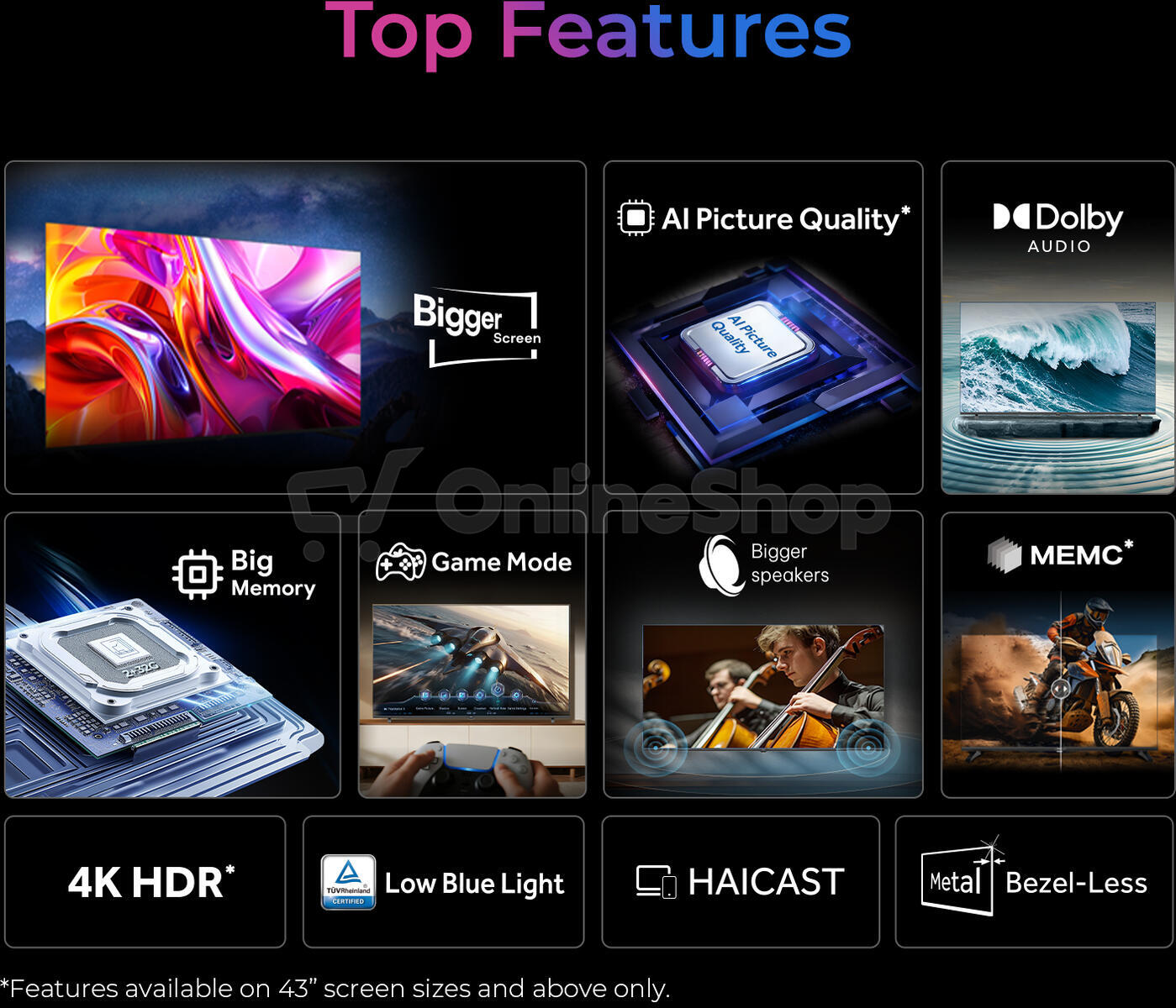 Smart TV Haier H50K85GUX