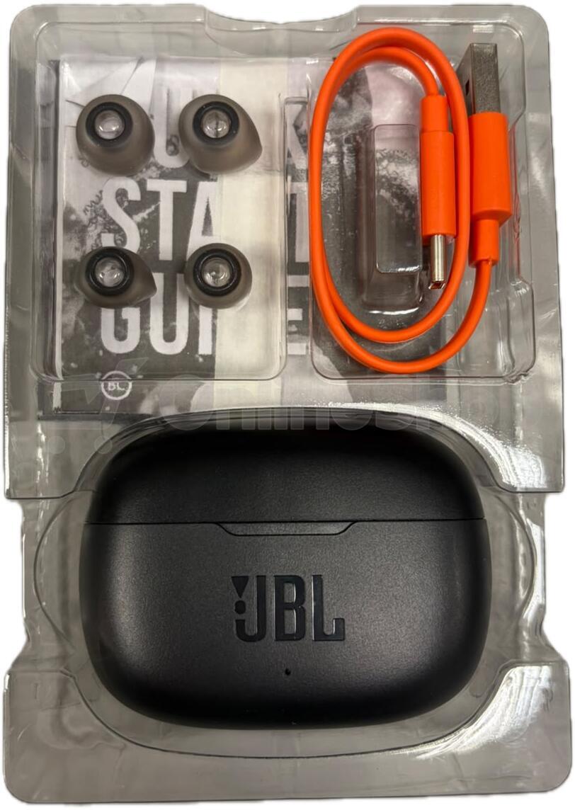 Bezdrátová sluchátka JBL Wave 200TWS, černá | Skutečná fotografie prodávaného kusu