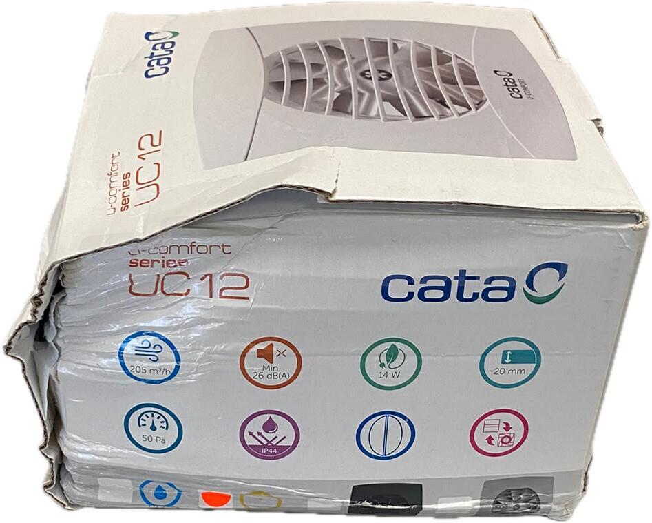 Koupelnový ventilátor Cata UC 12 TIMER, bílý | Skutečná fotografie prodávaného kusu | Skutečná fotografie prodávaného kusu | Skutečná fotografie prodávaného kusu