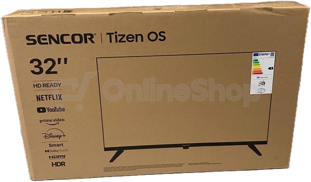HD LED TV Sencor SLE 32TH700B | Skutečná fotografie prodávaného kusu