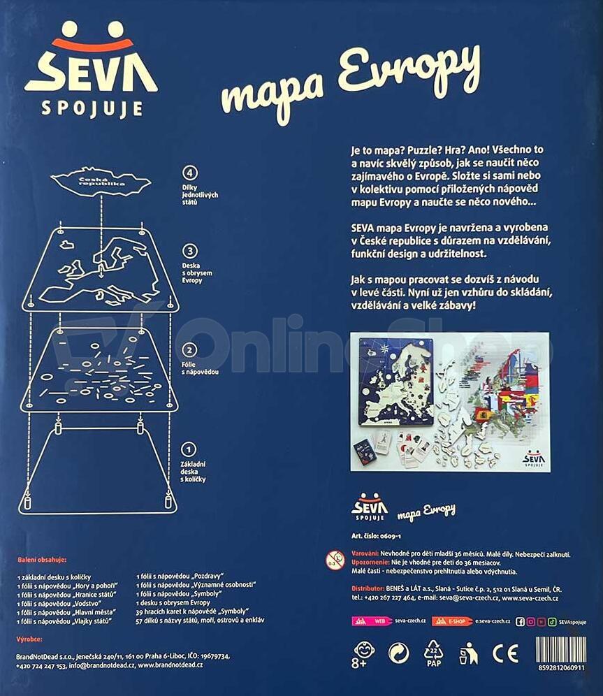 Seva MAPA - Evropa