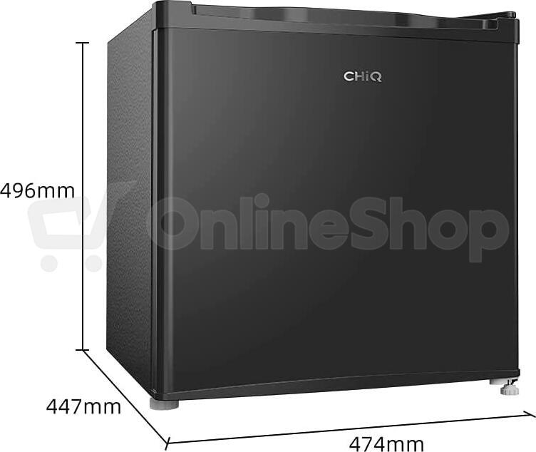 CHiQ CSD46D4D černý minibar + 12 let záruka na kompresor