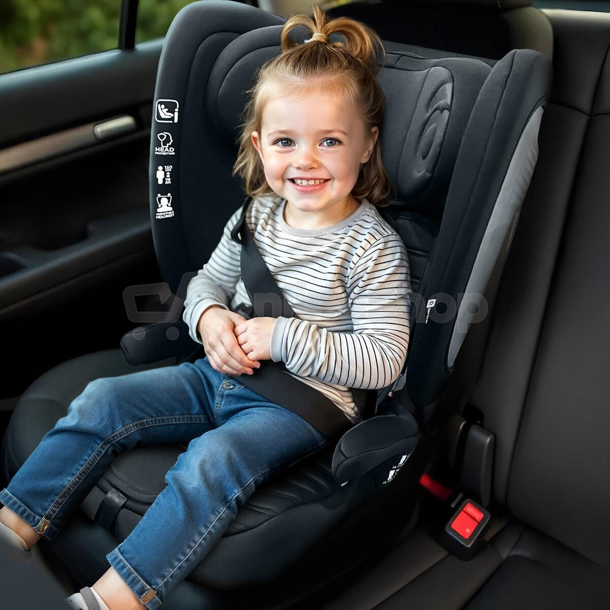 Asalvo NEOCARE iSize sklápěcí autosedačka 76-150, black