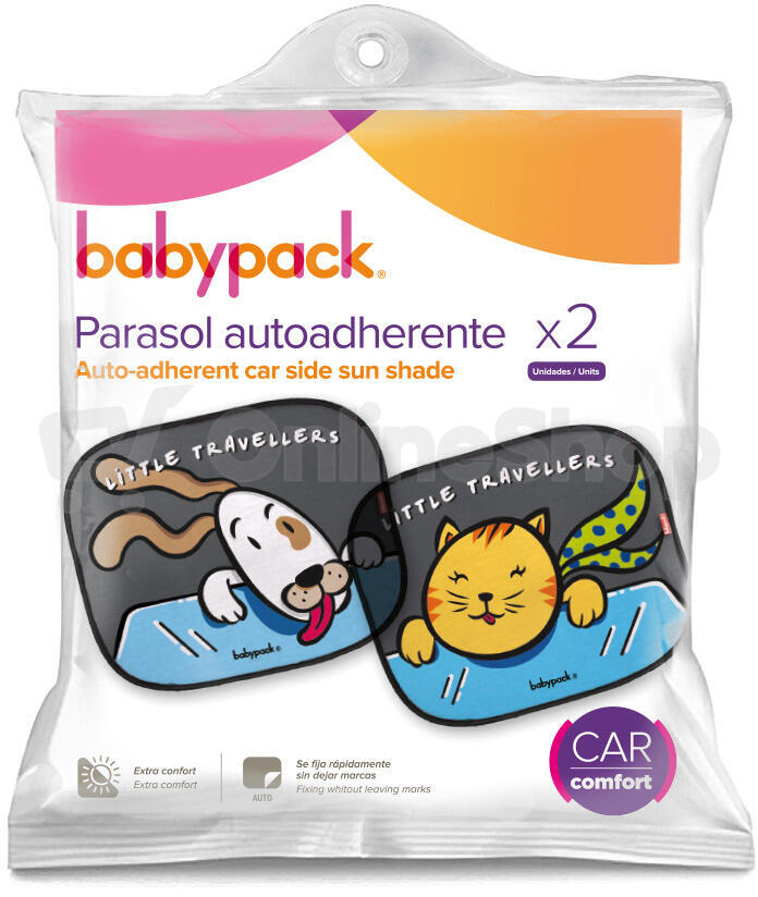 Babypack Sluneční clona do auta, 2ks _