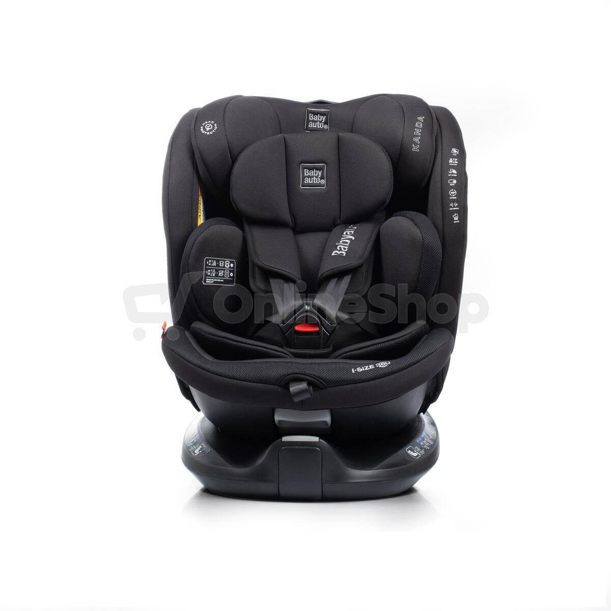 Babyauto KANDA iFIX TT BASE i-Size 360, 40-150 autosedačka, JET BLACK