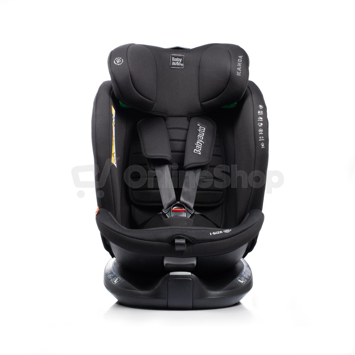 Babyauto KANDA iFIX TT BASE i-Size 360, 40-150 autosedačka, JET BLACK
