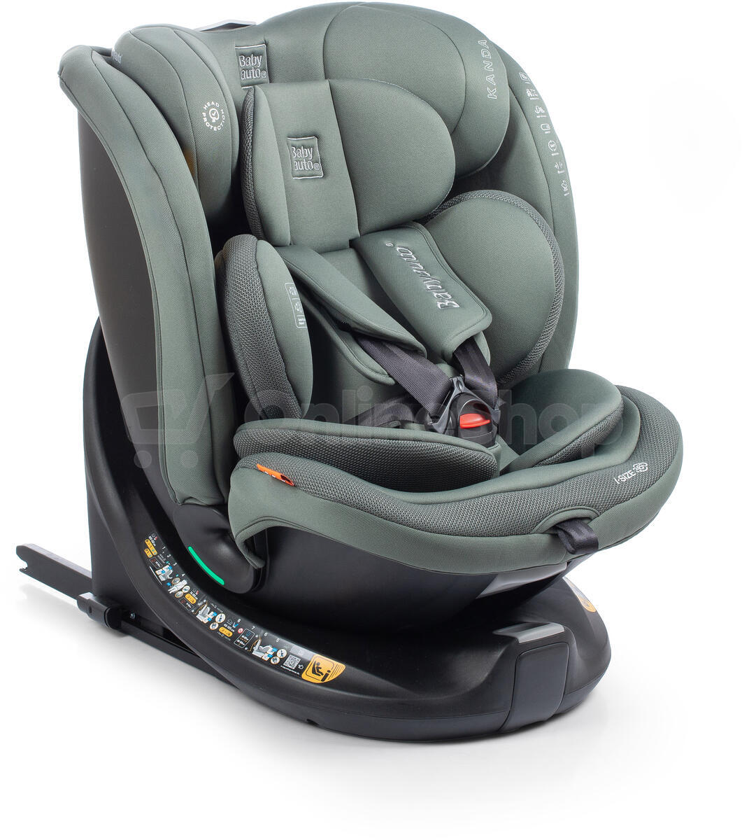 Babyauto KANDA iFIX TT BASE i-Size 360, 40-150 autosedačka, PINE GREEN