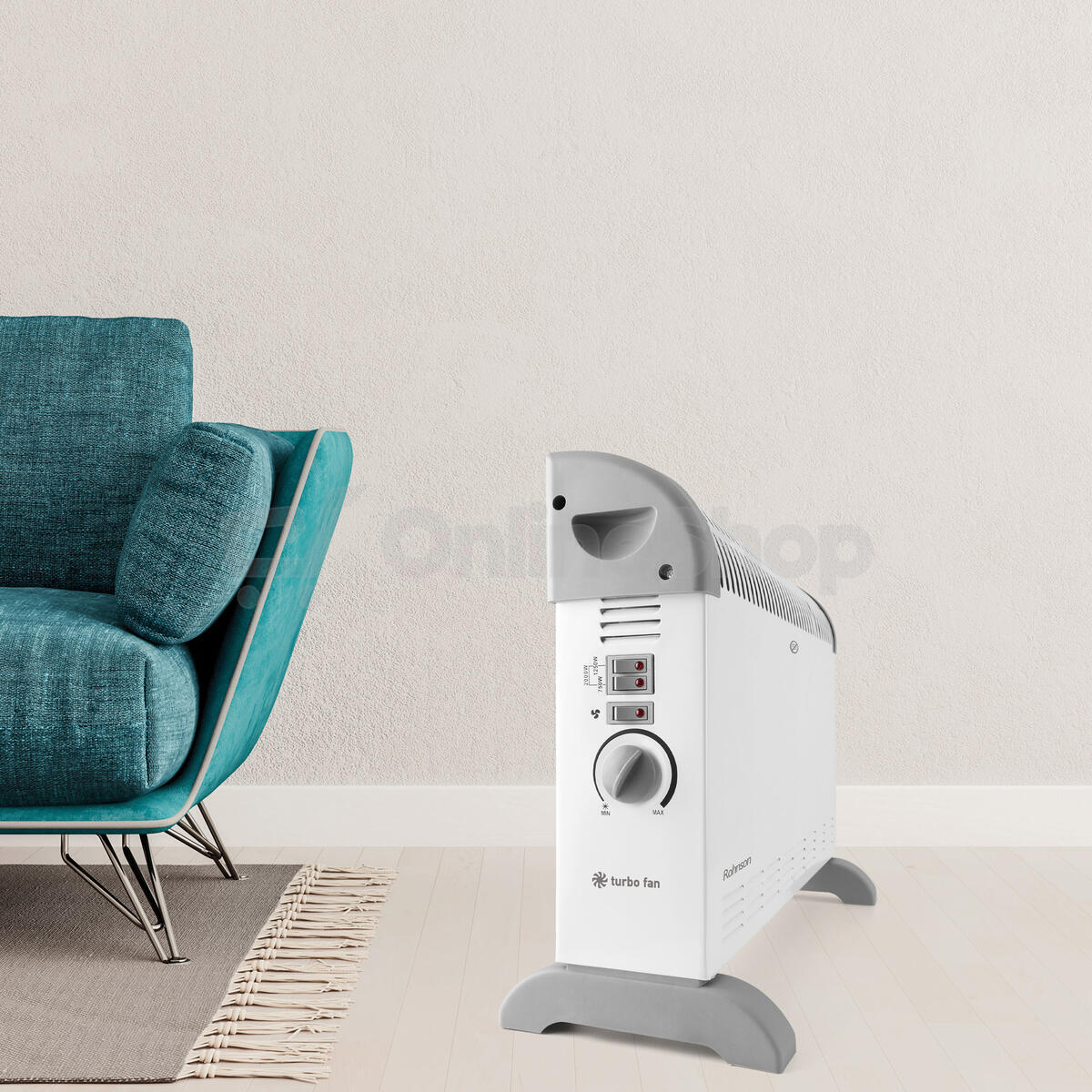 Konvektor Rohnson R-084 Turbo Fan