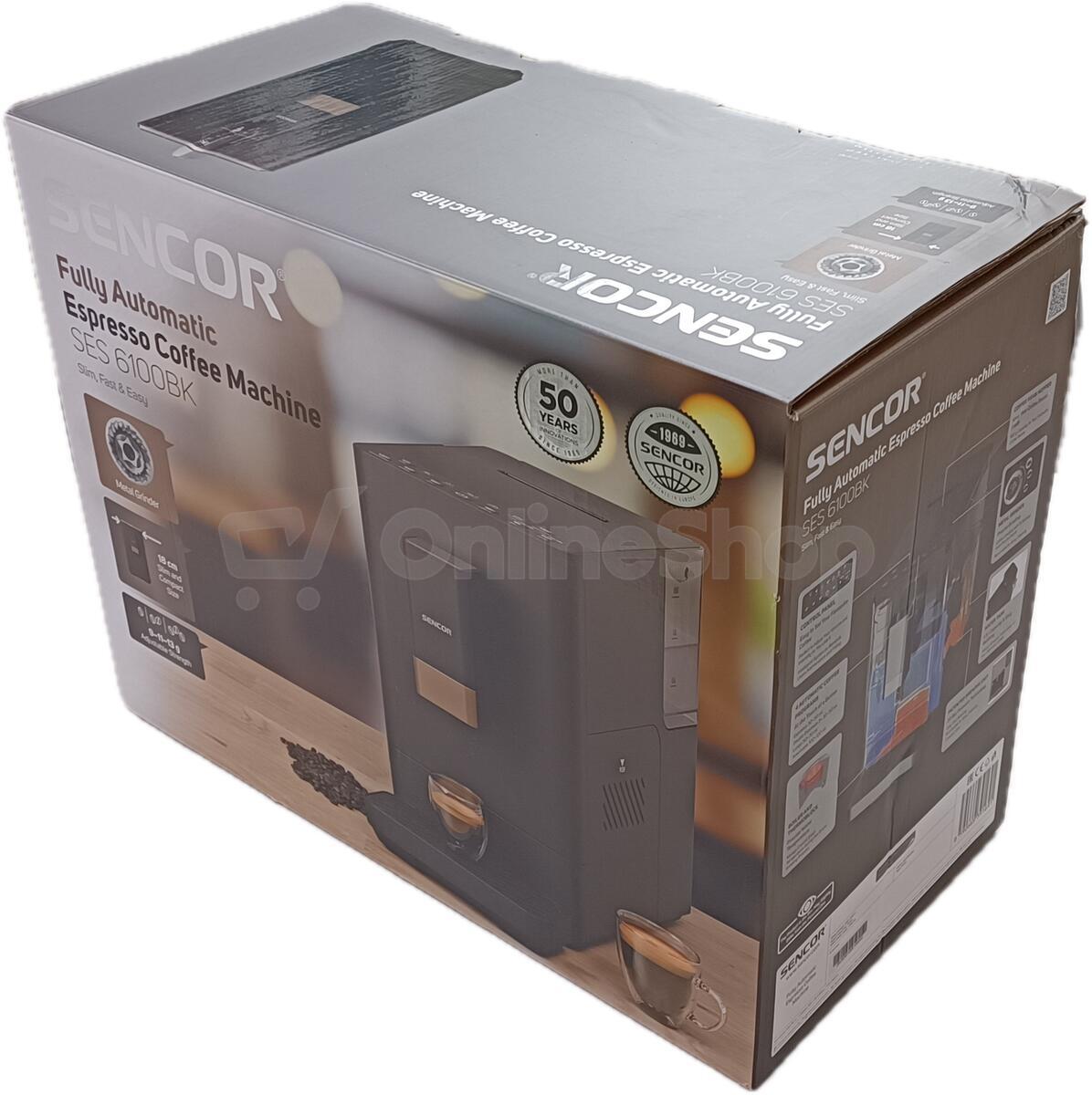Espresso Sencor SES 6100BK | Skutečná fotografie prodávaného kusu | Skutečná fotografie prodávaného kusu