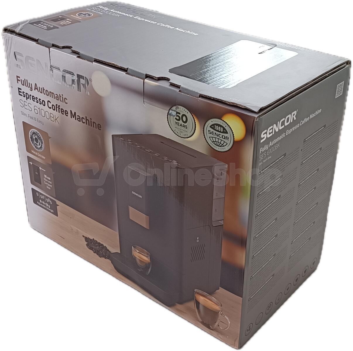 Espresso Sencor SES 6100BK | Skutečná fotografie prodávaného kusu