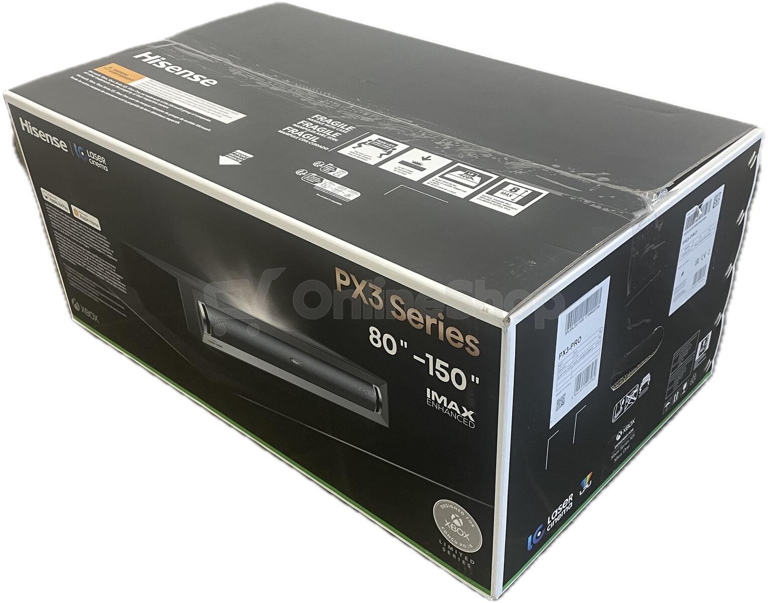Smart laser projektor Hisense PX3-PRO 4K | Skutečná fotografie prodávaného kusu | Skutečná fotografie prodávaného kusu