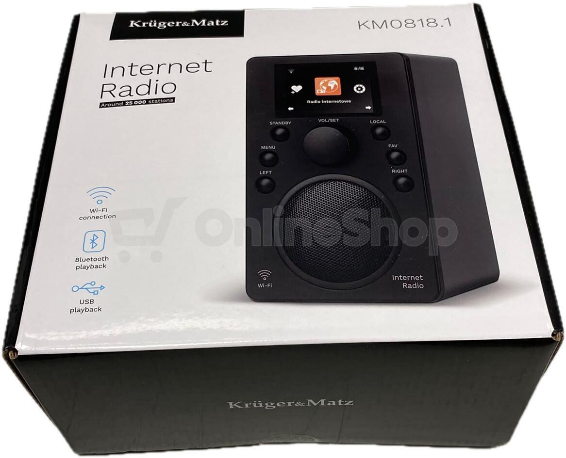 Internetové rádio Kruger&Matz KM0818 | Skutečná fotografie prodávaného kusu